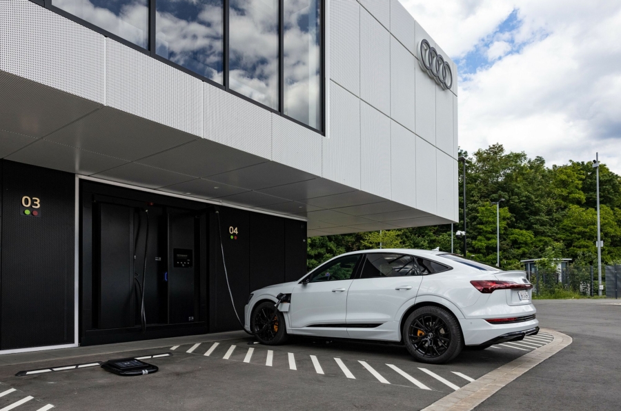 Audi charging hub Nuremberg