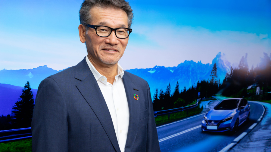 Nissan will klimaneutral werden. Laut Nissans Nachhaltigkeitsmanager Joji Tagawa schließt dies eine Zukunft für den Verbrennungsmotor nicht kategorisch aus. Foto: Nissan